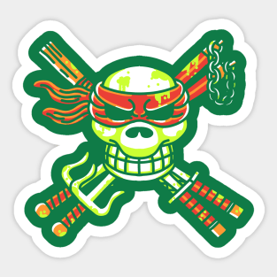 Cowabunga Crew Sticker